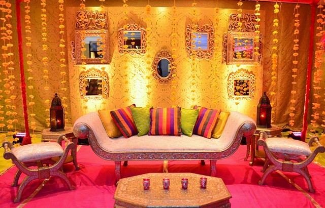 Mehndi Decor in Lahore by Asian Events