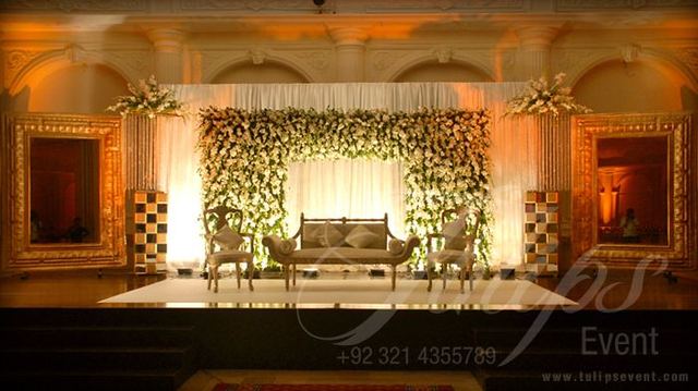 Walima Stage in Lahore by Asian Events