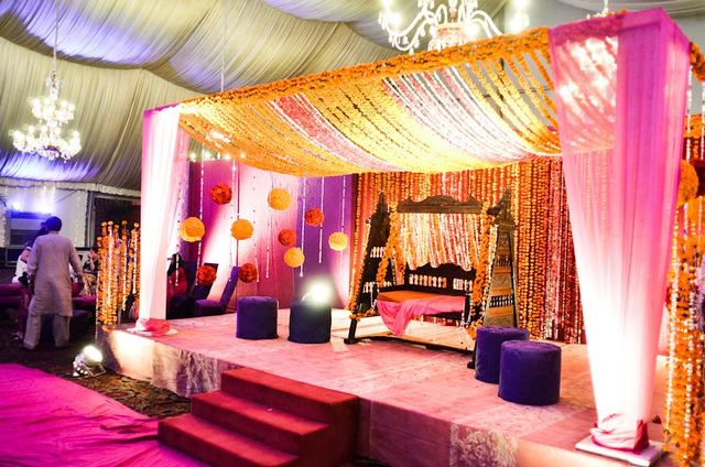 Walima Stage in Lahore by Asian Events