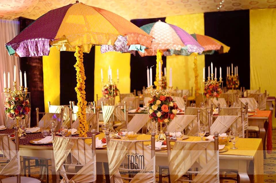 Seating, aisles and guest-flow decor - Asian Events Lahore