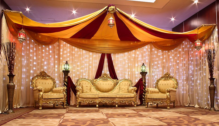 Barat and Walima Stages - Asian Events Lahore